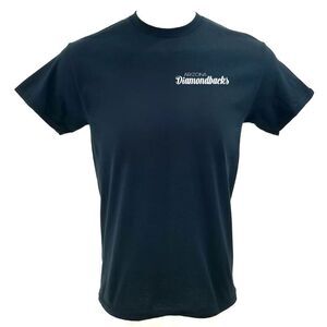 ARIZON DIAMONDBACKS Double Script Retro Logo MLB Vintage Style T-shirt